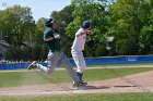 Baseball vs Babson  Wheaton College Baseball vs Babson during Semi final game of the NEWMAC Championship hosted by Wheaton. - (Photo by Keith Nordstrom) : Wheaton, baseball, NEWMAC